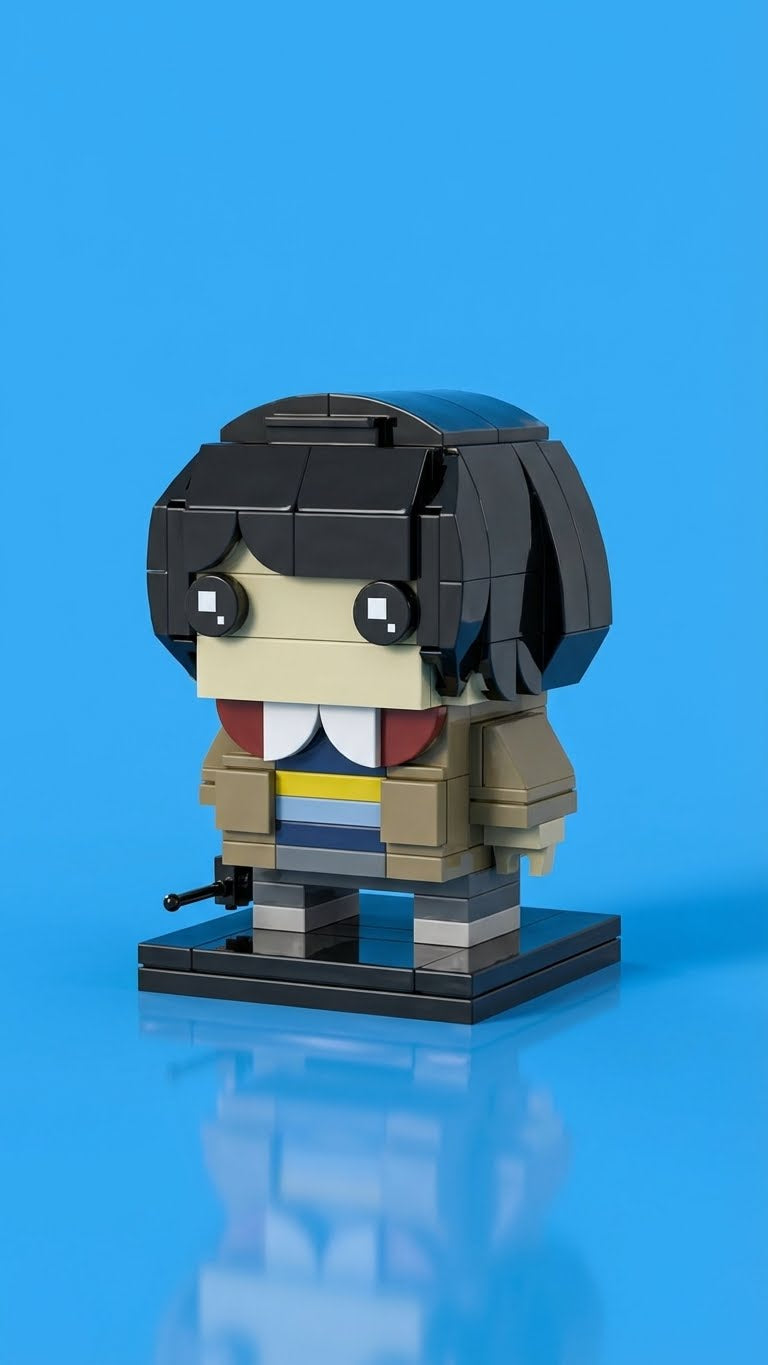Boy with Walkie-Talkie — Block Legends Figure