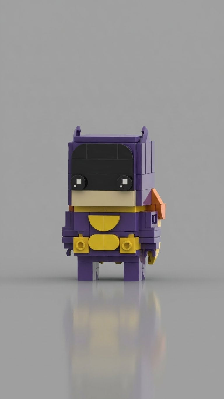 Purple Cape Night Scout — Block Legends Figure
