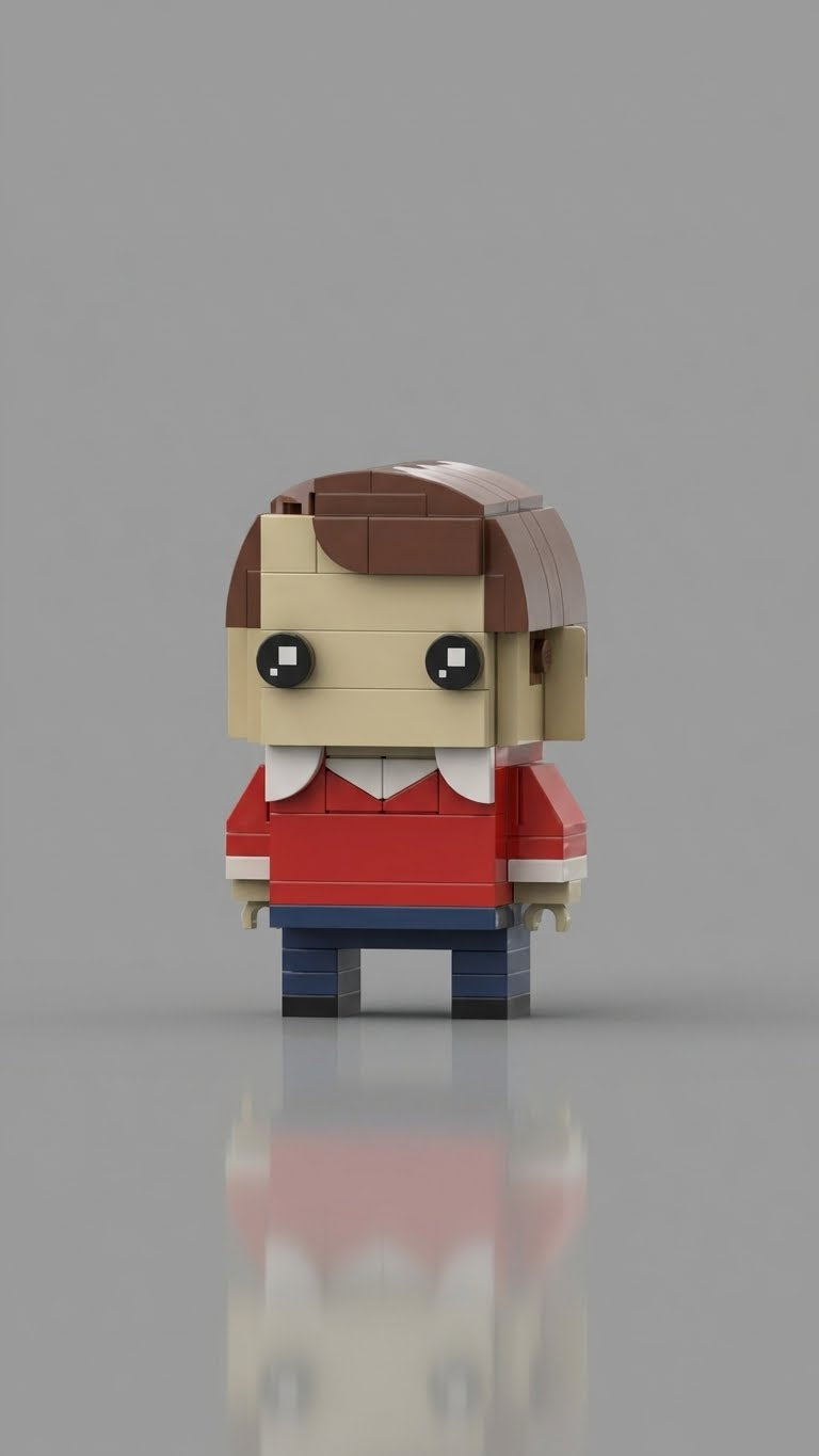 Red Sweater Acrobat Boy — Block Legends Figure