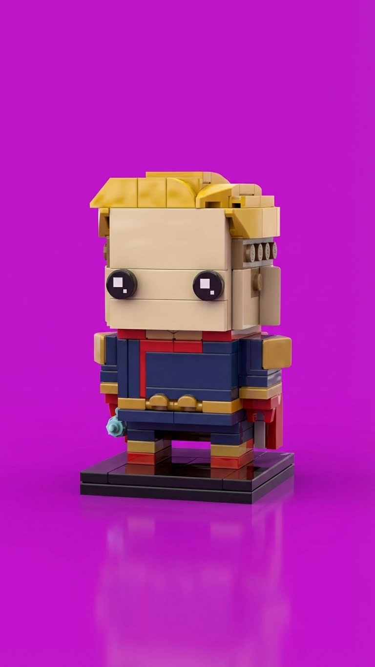 Star-Spangled Sociopath — Block Legends Figure
