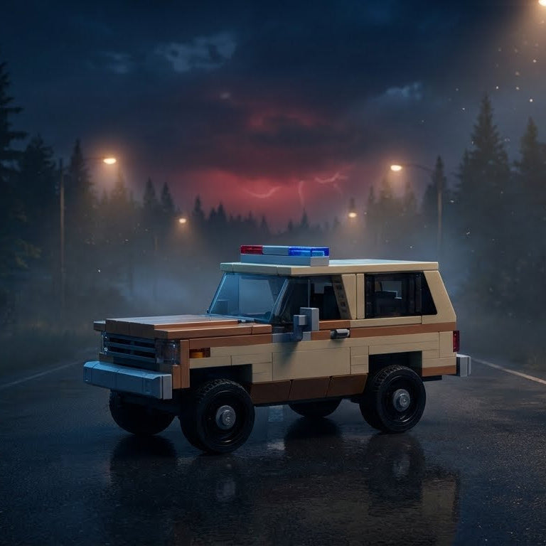 Hawkins Sheriff Blazer — Block Legends Figure