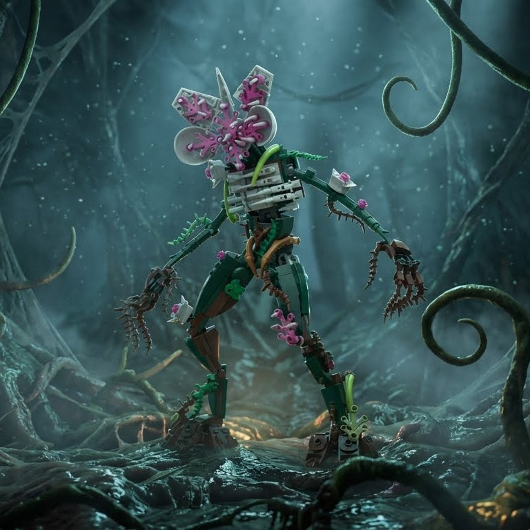 Sporeborn Petal-Face — Block Legends Figure