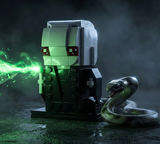 Noseless Dark Wizard — Block Legends Figure