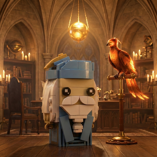 Silverbear'd Archmage — Block Legends Figure