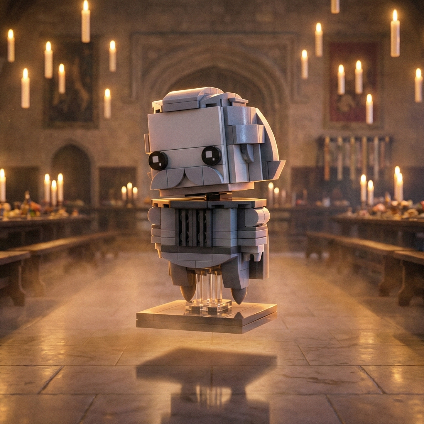 Half-Headed Ghost — Block Legends Figure