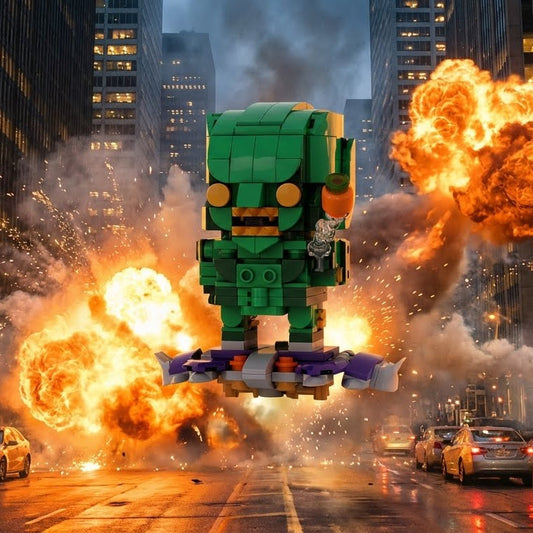 Emerald Glider Menace — Block Legends Figure