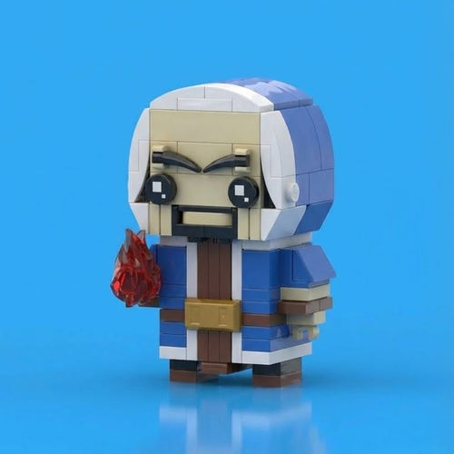 Fireball Uncle — Block Legends Figure