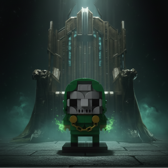 The Masked Monarch — Block Legends Figure