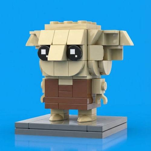 Black Family Elf — Block Legends Figure