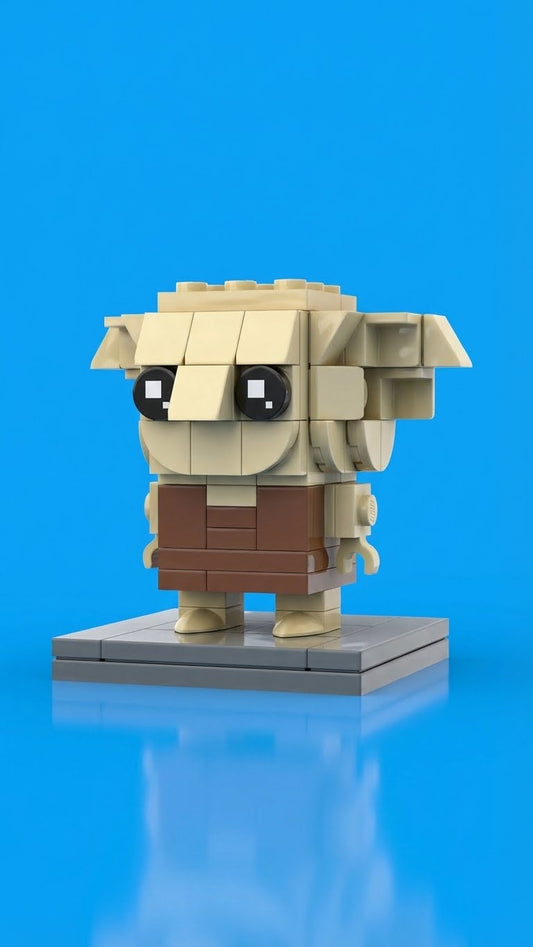 Black Family Elf — Block Legends Figure