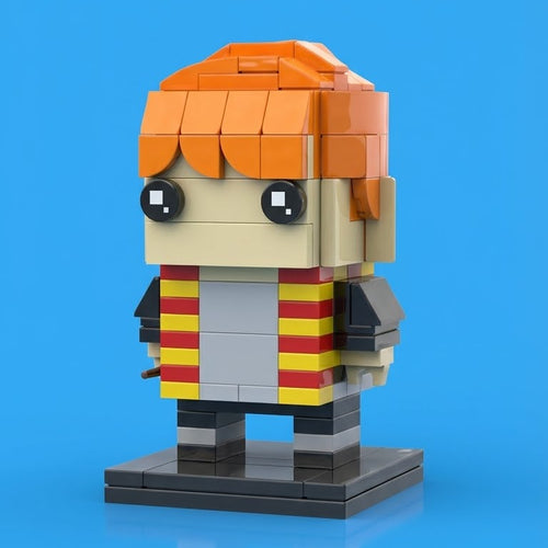 Redhead Strategist — Block Legends Figure