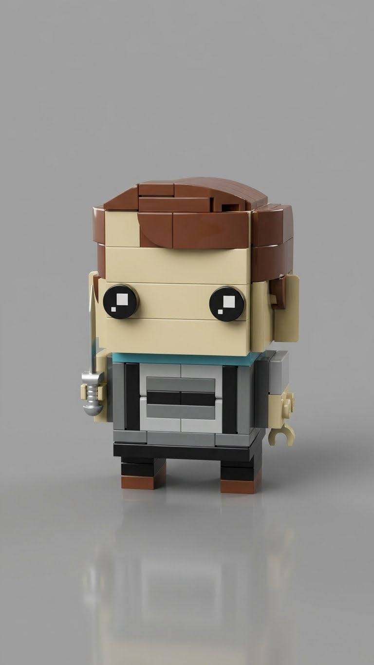 Snake-Slayer Hero — Block Legends Figure