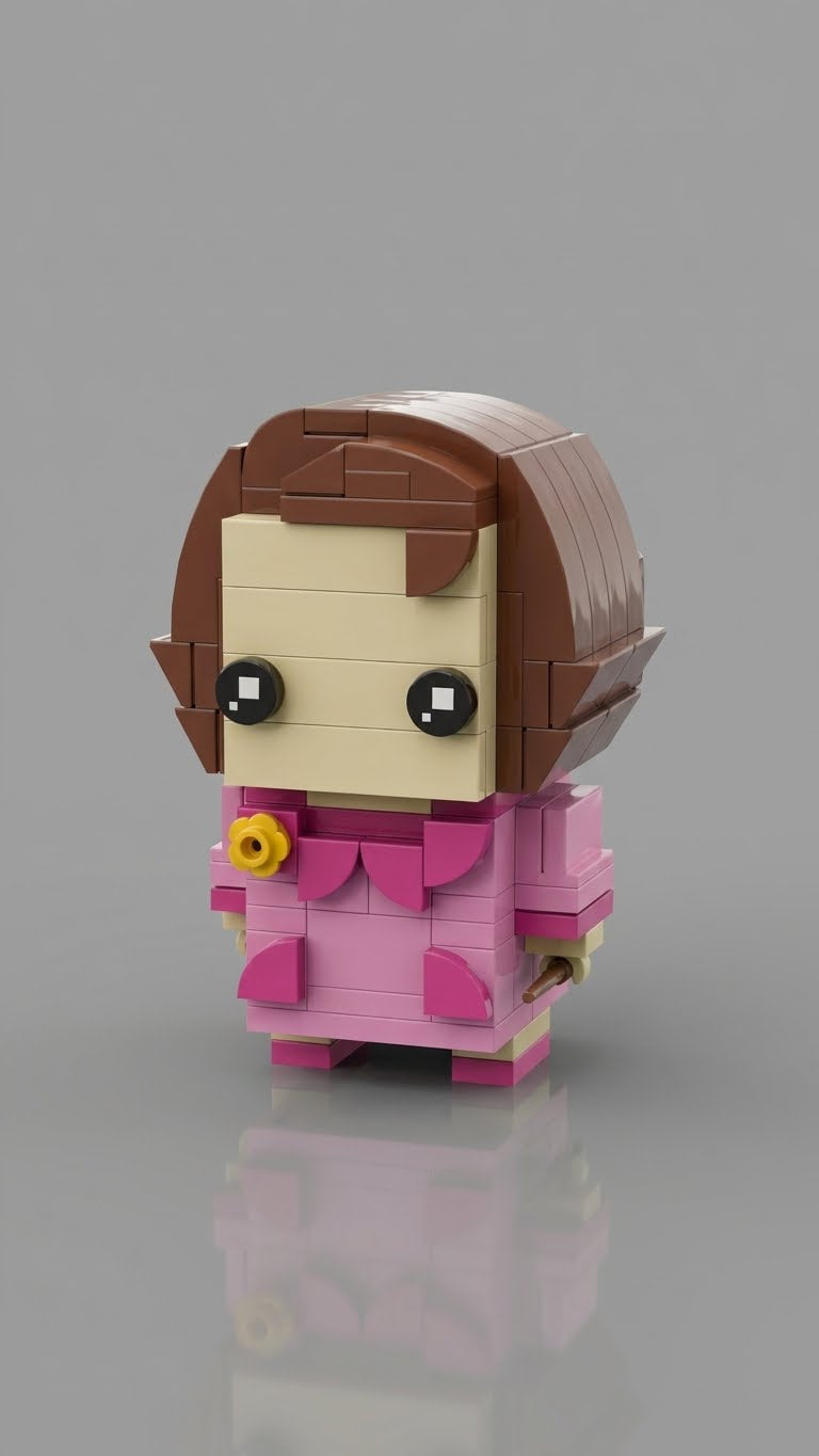 Pink Toad — Block Legends Figure