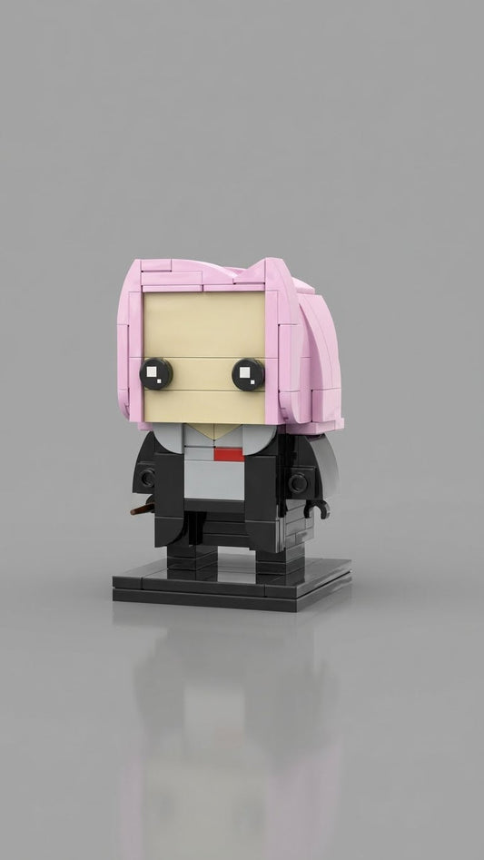 Pink-Haired Metamorph — Block Legends Figure