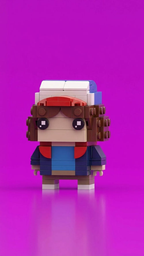 Boy with Cap — Block Legends Figure