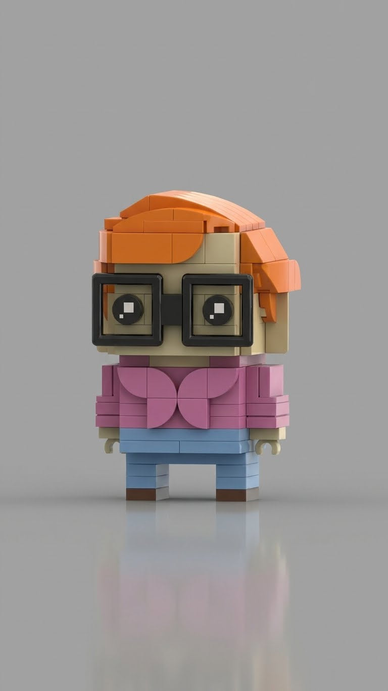 Redhead Skater — Block Legends Figure