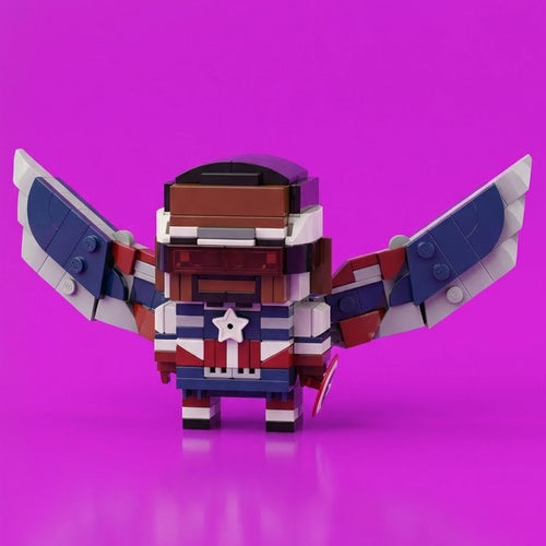 Silver Wing Guardian — Block Legends Figure