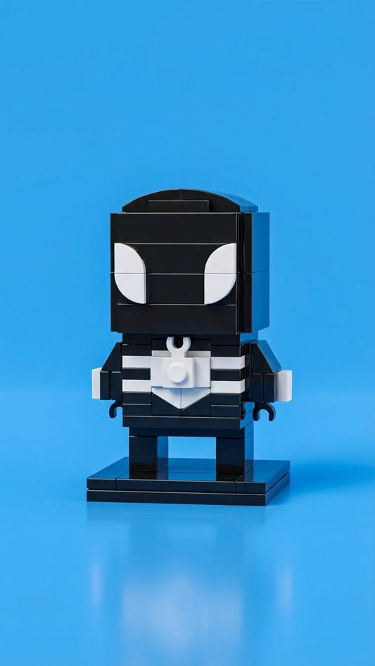 Black Alien Spider — Block Legends Figure