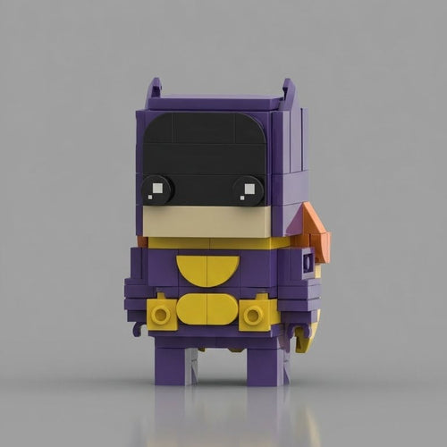 Purple Cape Night Scout — Block Legends Figure