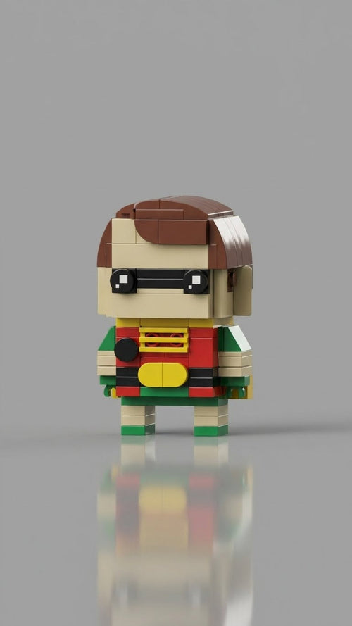 Classic Yellow-Green Sidekick — Block Legends Figure