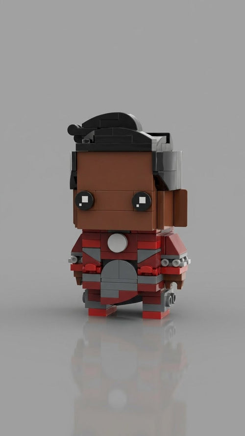 Crimson Speedster — Block Legends Figure
