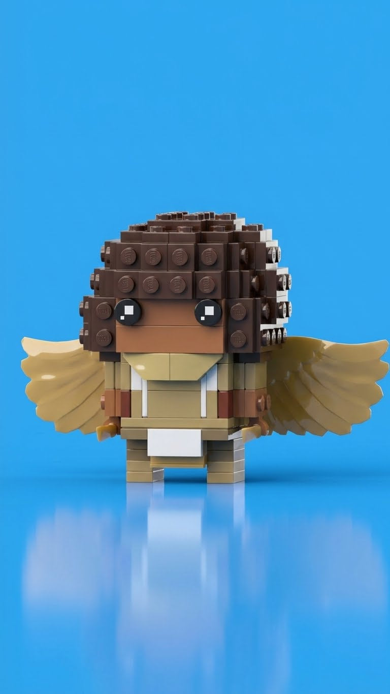 The Golden Guardian — Block Legends Figure