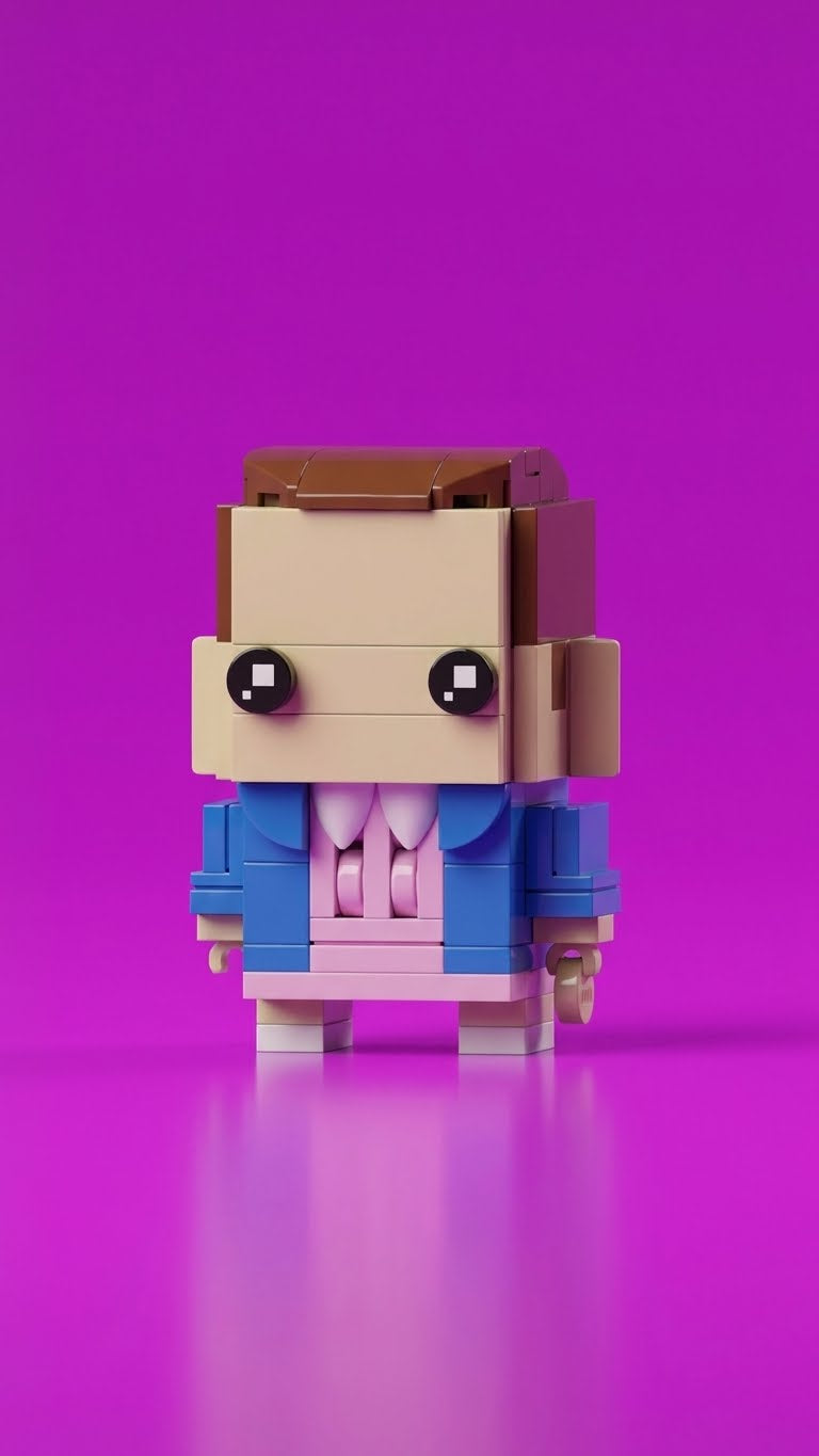 Girl with Powers — Block Legends Figure