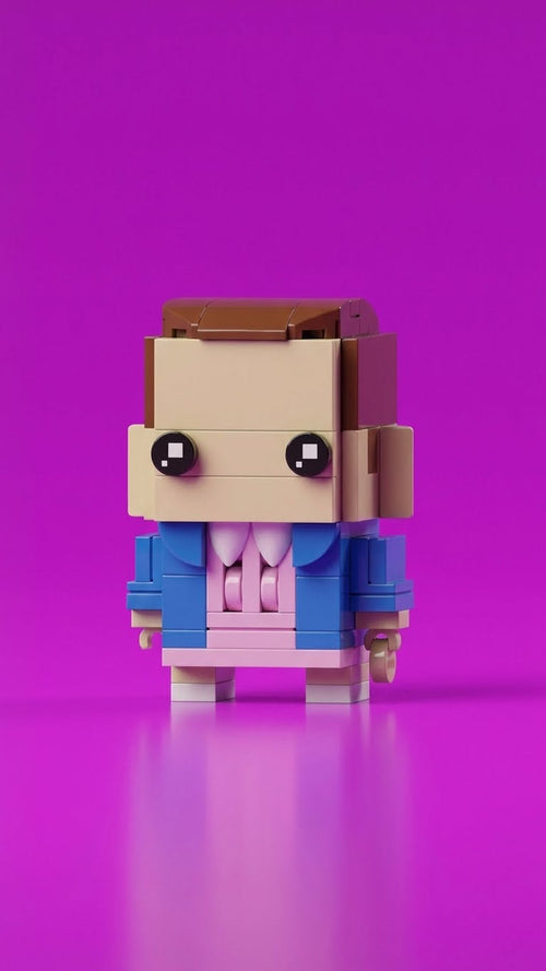 Girl with Powers — Block Legends Figure