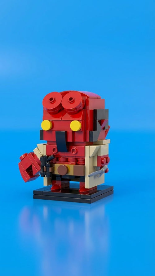 Big Red — Block Legends Figure