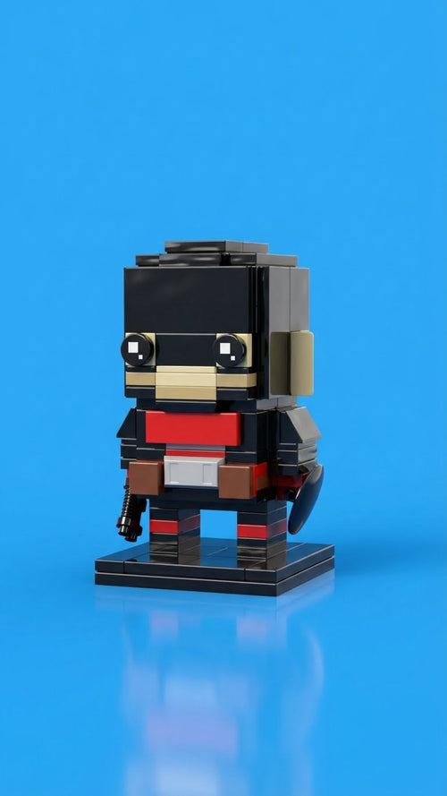 Black Captain — Block Legends Figure