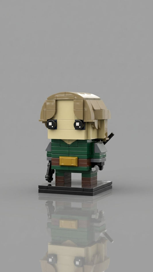 Red Room Escapee — Block Legends Figure