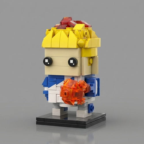 Living Fireball — Block Legends Figure