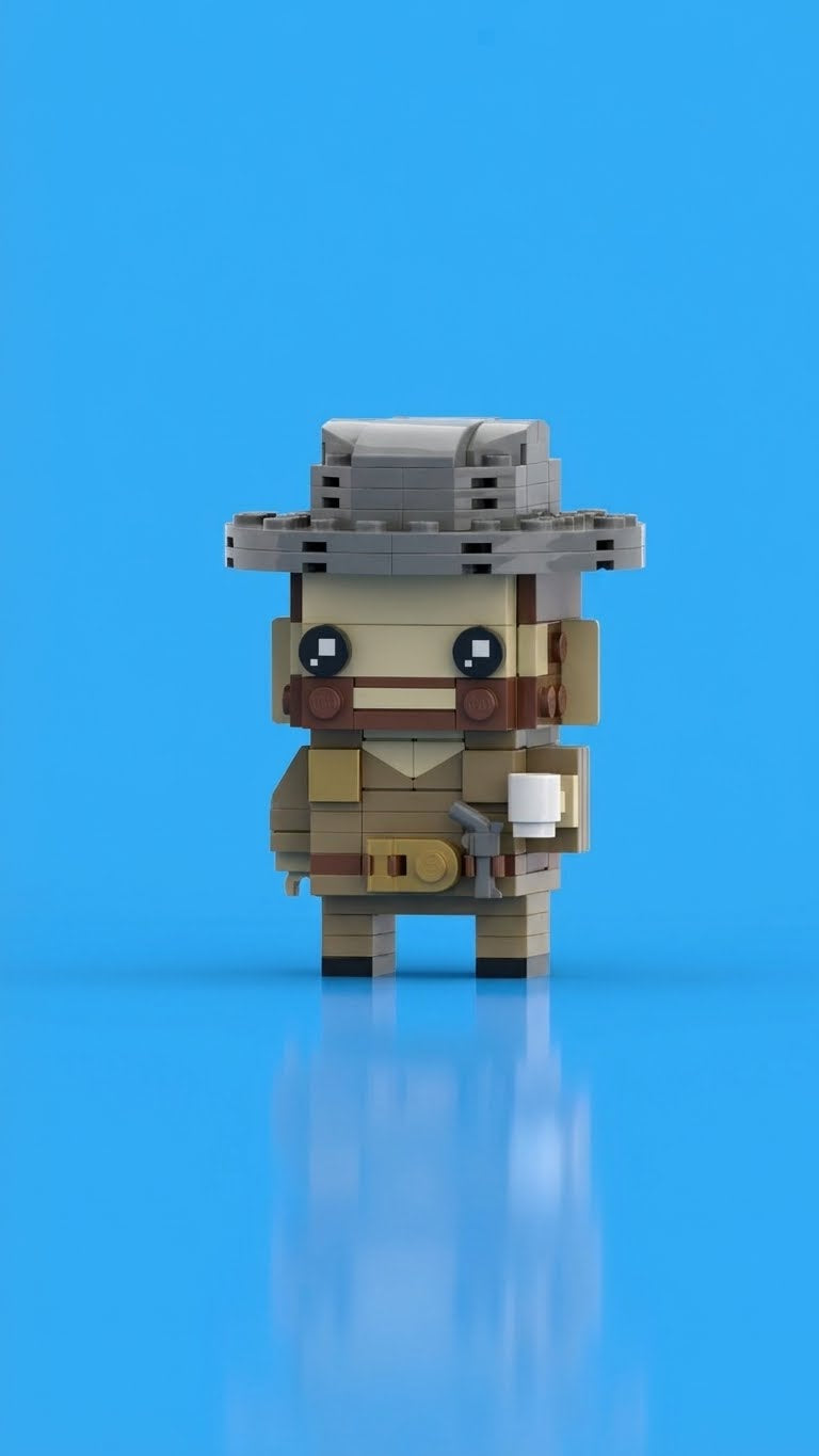 The Sheriff — Block Legends Figure
