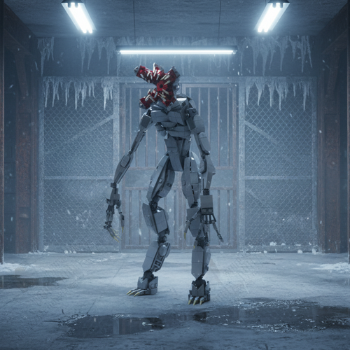 Siberian Captive Flowermaw — Block Legends Figure