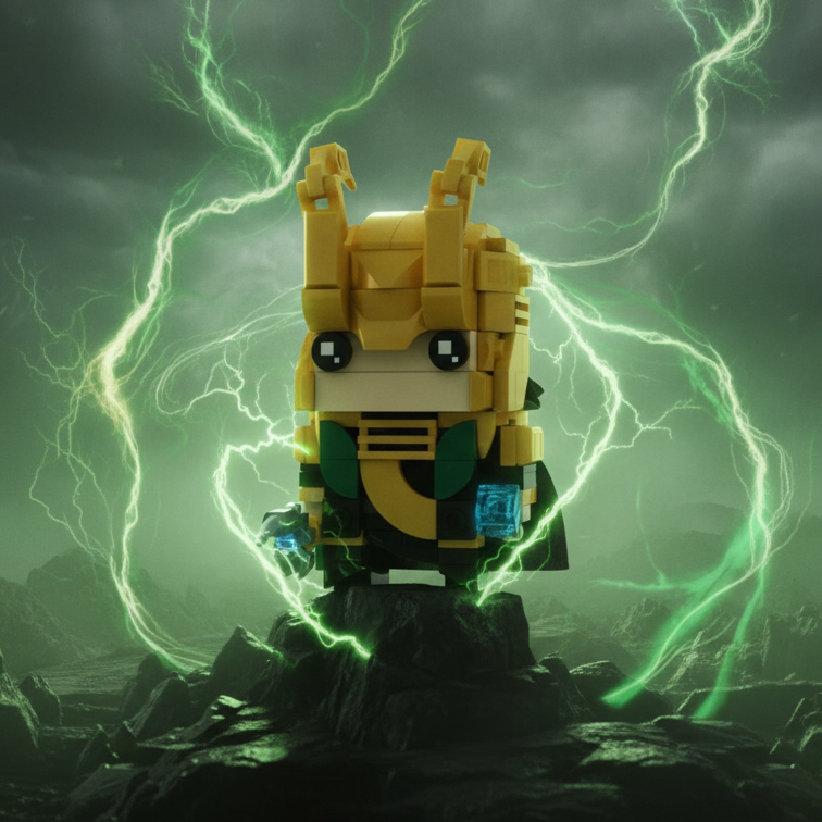 Arcane Liar Monarch — Block Legends Figure